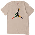 T-shirt grafica da uomo Jordan Top piccola in cotone bianco