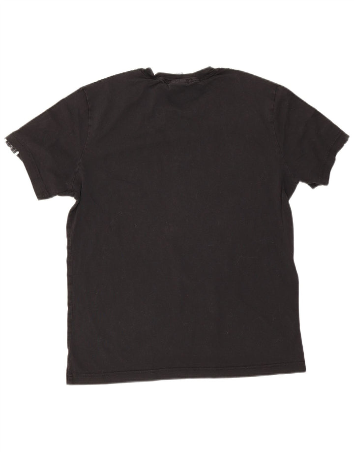 T-shirt grafica da uomo Champion Top media nera