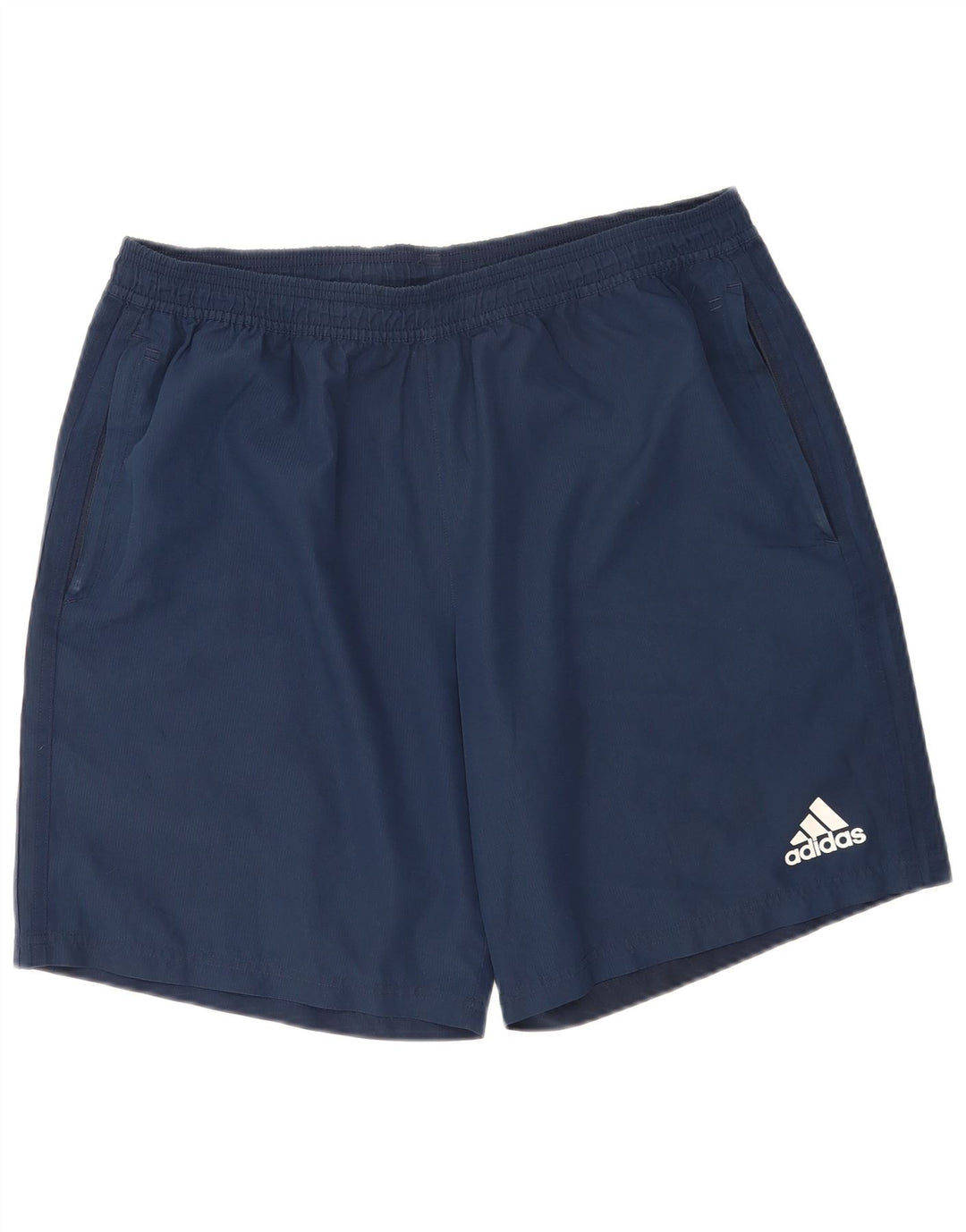 Pantaloncini sportivi Adidas Climacool da uomo XL in poliestere blu navy