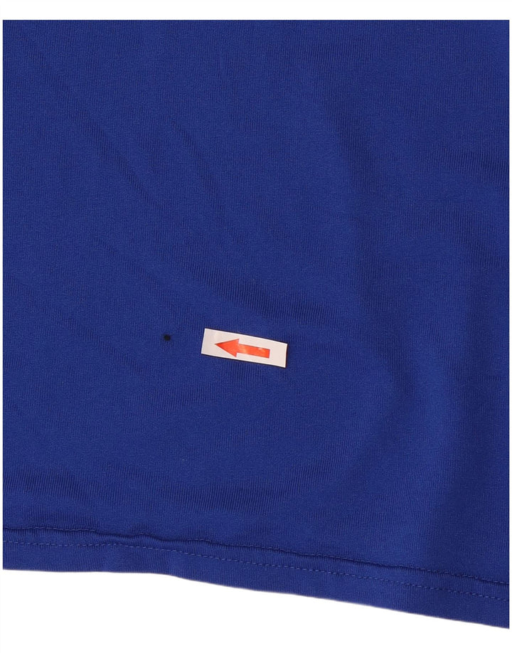 T-shirt da uomo Under Armour Top grande blu in poliestere