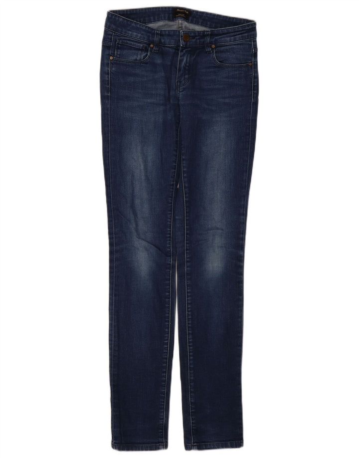 Jeans slim da donna Massimo Dutti EU 36 XS W26 L32 Blu navy