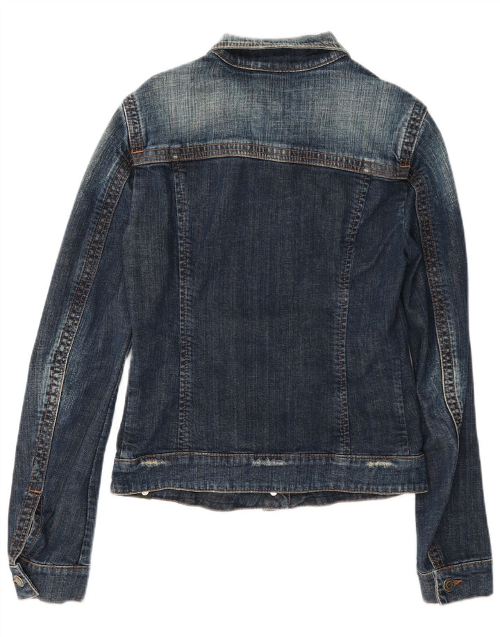 Giacca di jeans da donna Calvin Klein Jeans UK 12 cotone blu medio