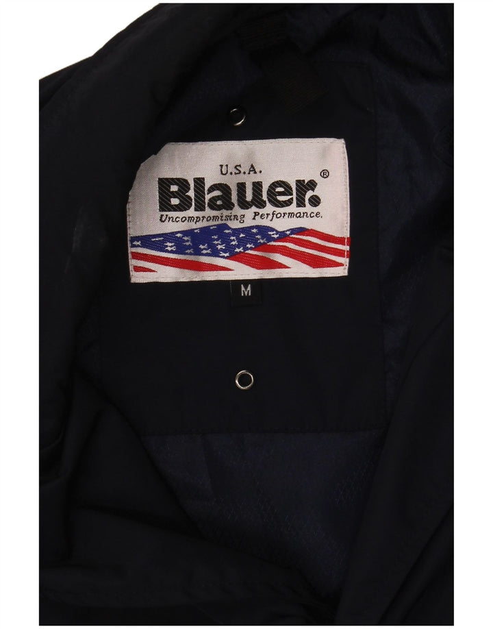 Giacca militare da uomo Blauer UK 38 medio blu navy