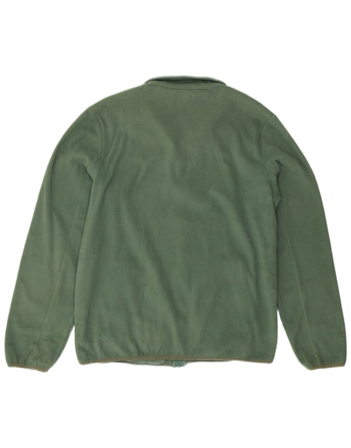 Giacca in pile da uomo Kappa UK 40 Large Verde Poliestere
