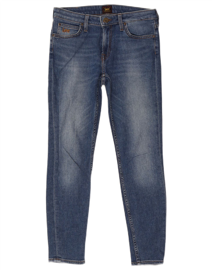 Jeans skinny da donna Lee W28 L26 cotone blu