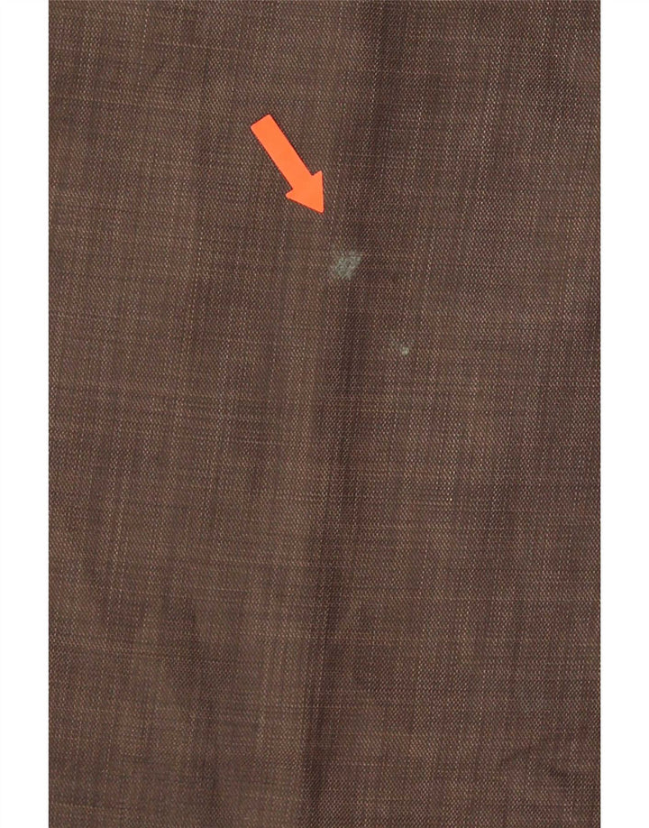 Pantaloni da abito dritti da uomo Champion medi W32 L30 marroni