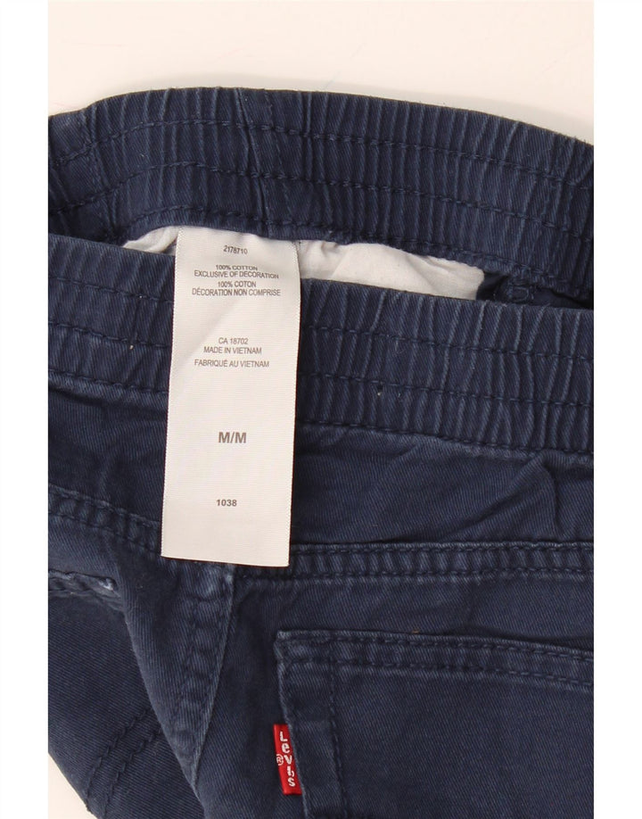 LEVI'S Boys Denim Shorts 11-12 Years Medium W26  Navy Blue Cotton Vintage Levi's and Second-Hand Levi's from Messina Hembry 