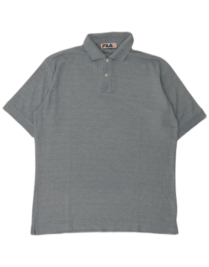 Polo Uomo Fila IT 52 Large Blu Cotone