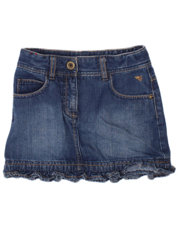 Gonna in denim per ragazze Esprit 6-7 anni W20 Blu Cotone