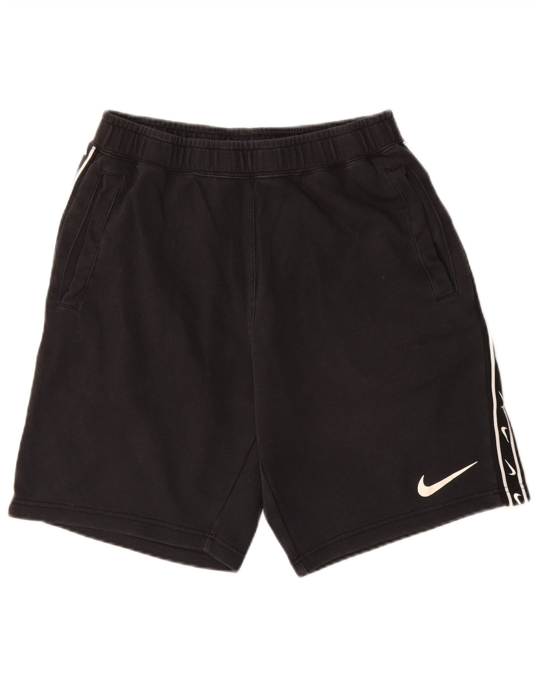Pantaloncini sportivi Nike da uomo con grafica media in cotone nero