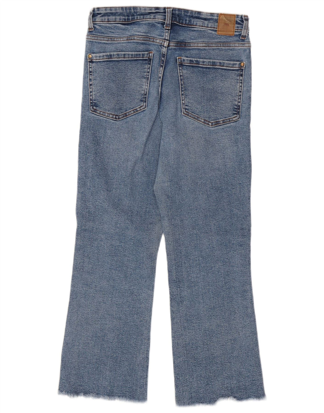 Jeans Bootcut da donna Zara EU 38 Small W28 L25 Cotone blu