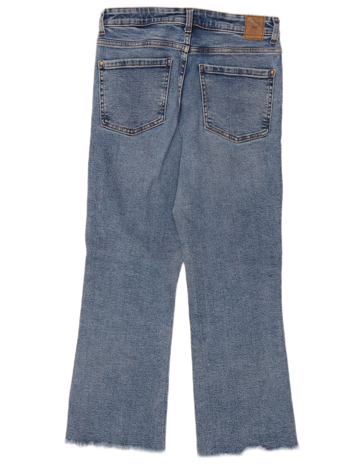 Jeans Bootcut da donna Zara EU 38 Small W28 L25 Cotone blu