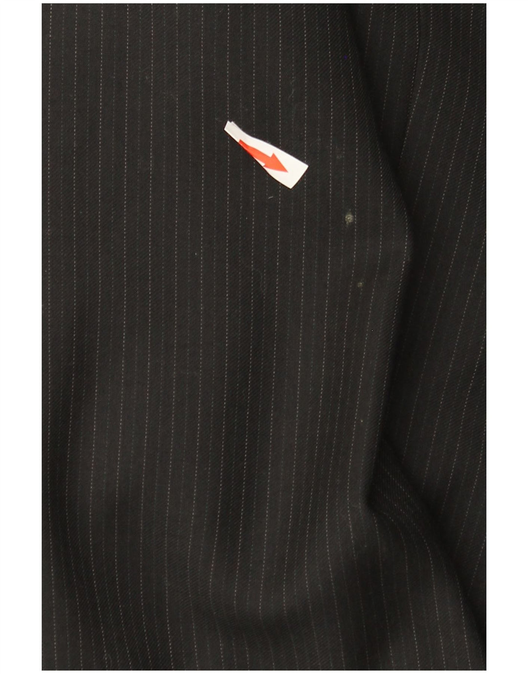 Giacca blazer da uomo a 2 bottoni Dockers IT 50 grande lana gessata nera