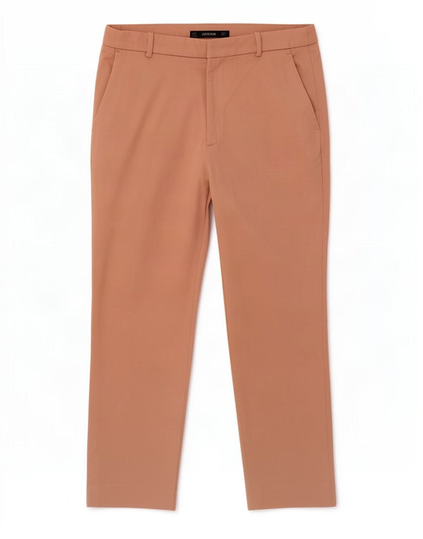 Pantaloni cropped Zara da donna EU 40 medi W30 L24 Rosa