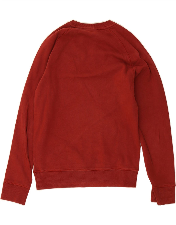 TIMBERLAND Mens Sweatshirt Jumper Small Red Cotton Vintage Timberland and Second-Hand Timberland from Messina Hembry 