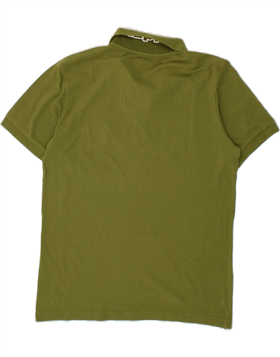 KAPPA Mens Polo Shirt Large Green Cotton Vintage Kappa and Second-Hand Kappa from Messina Hembry 