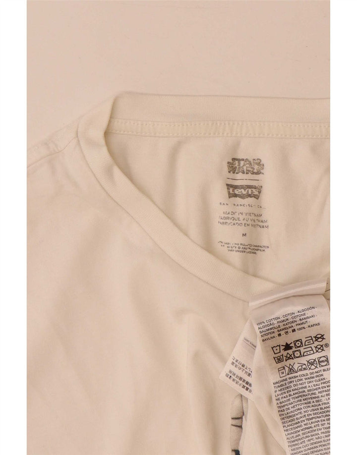 T-shirt grafica da uomo Levi's Top in cotone bianco medio