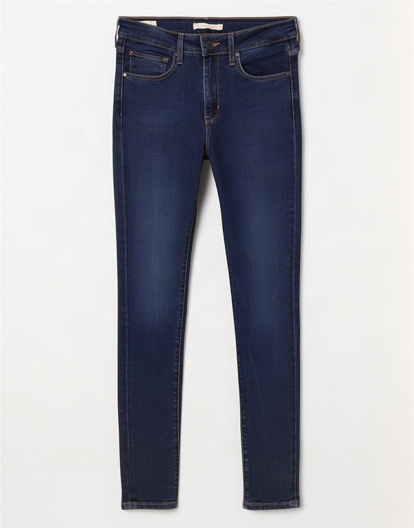 Jeans Levi's da donna 721 skinny a vita alta W27 L30 Lyocell blu