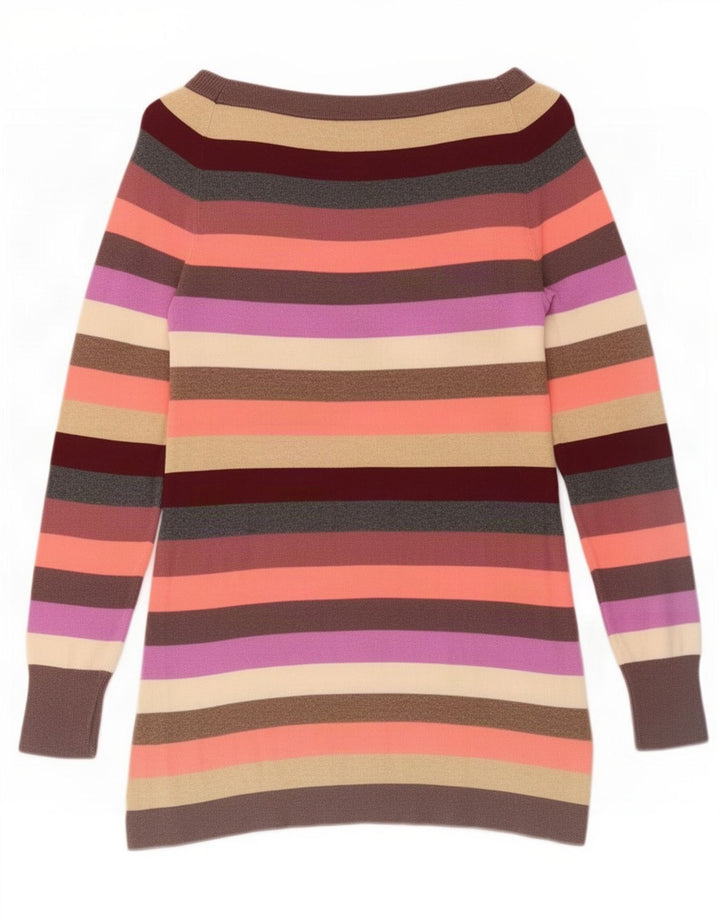 Gap Maglione da donna premaman con scollo a barchetta UK 12 medio multicolore