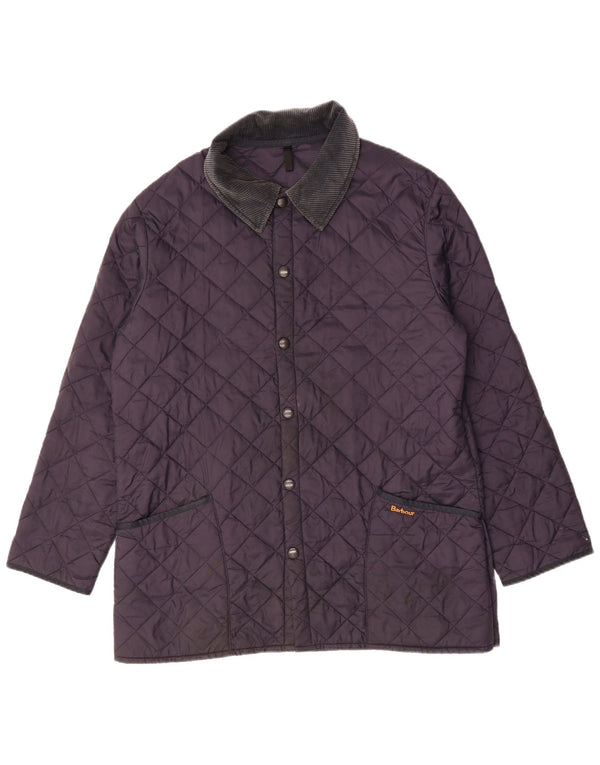 Giacca trapuntata da uomo Barbour UK 44 2XL poliestere blu navy