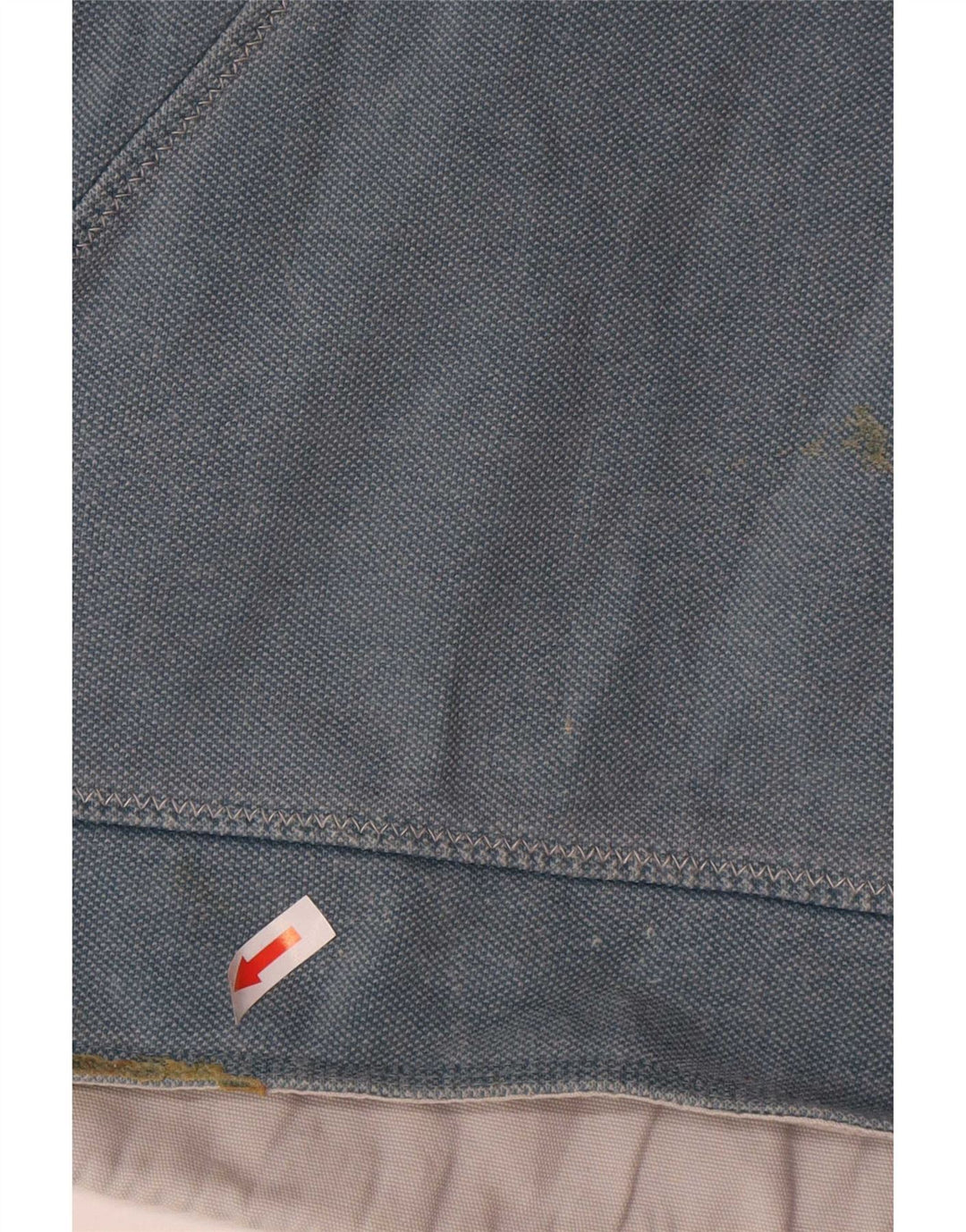 Felpa da uomo con collo abbottonato Fat Face, maglione grande, cotone blu