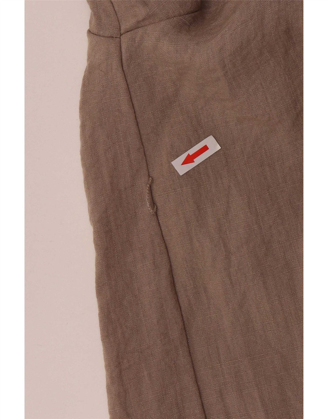 Giacca blazer aperta da donna Zara UK 14 viscosa marrone medio