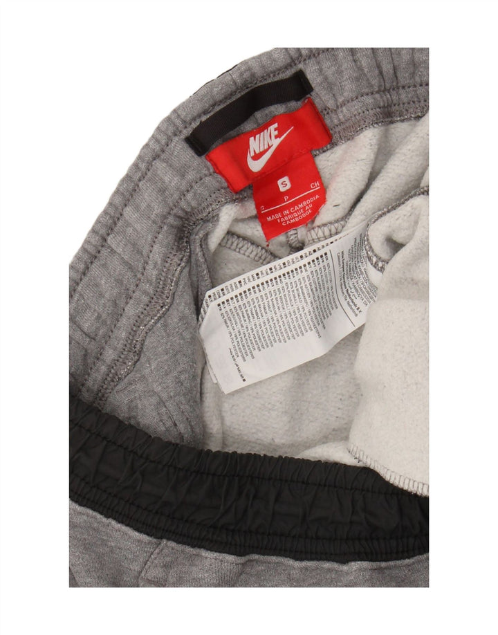 Pantaloni da tuta da uomo NIKE Joggers piccoli in cotone grigio