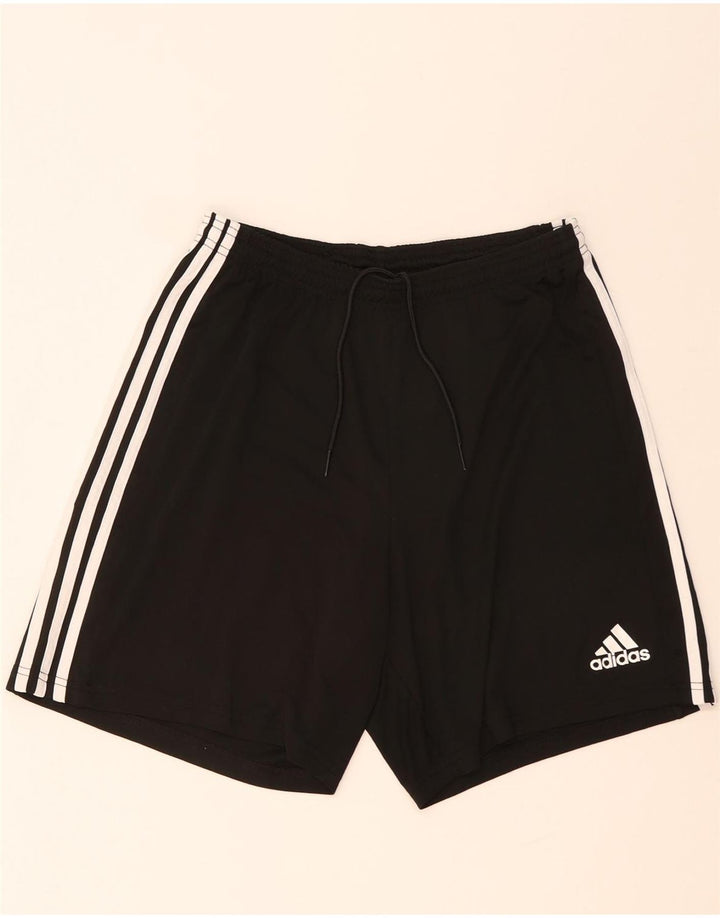 Pantaloncini sportivi Adidas Aeroready da uomo grandi in poliestere nero