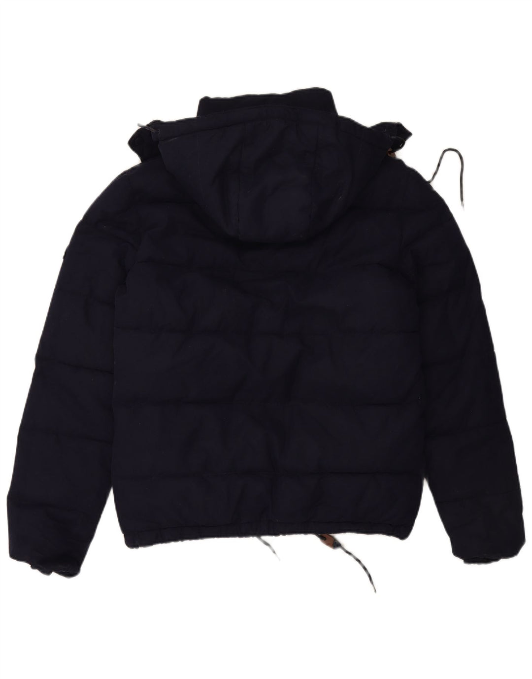 Giacca imbottita con cappuccio da uomo Superdry UK 38 poliestere medio blu navy
