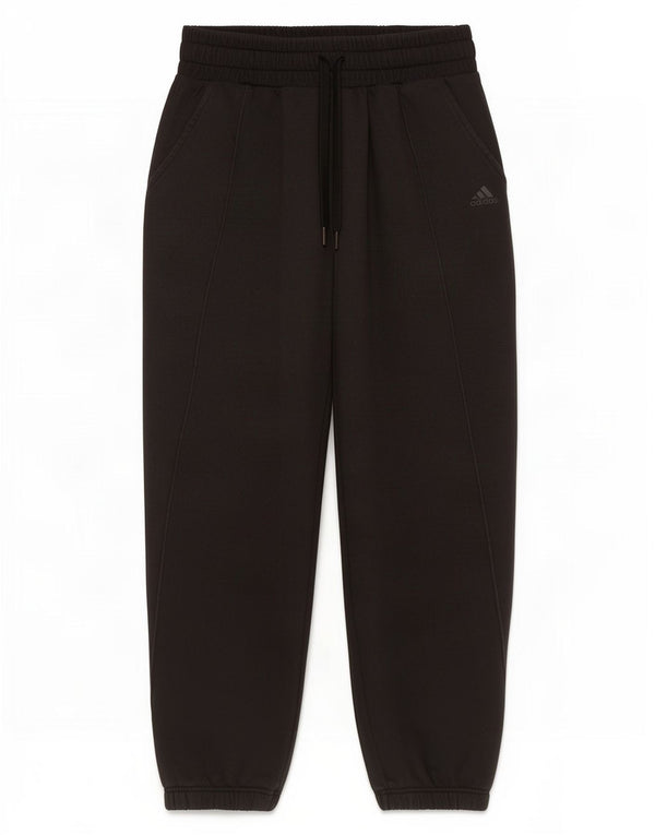Pantaloni da tuta da donna Adidas Joggers UK 12/14 Medium Black Cotton