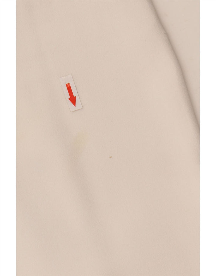 Pantaloni casual svasati da donna Zara piccoli W26 L25 bianchi
