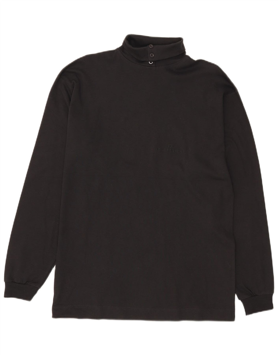 Belfe & Belfe Top Uomo Manica Lunga IT 52 Large Nero Cotone