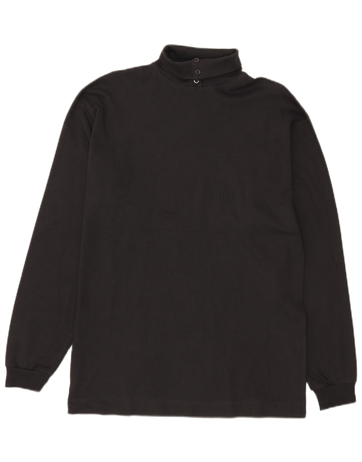 Belfe & Belfe Top Uomo Manica Lunga IT 52 Large Nero Cotone