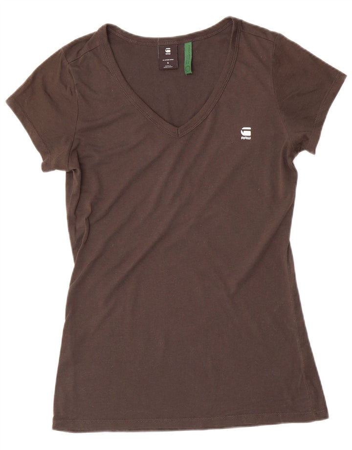 Maglietta da donna G-Star Top UK 10 piccola grigia
