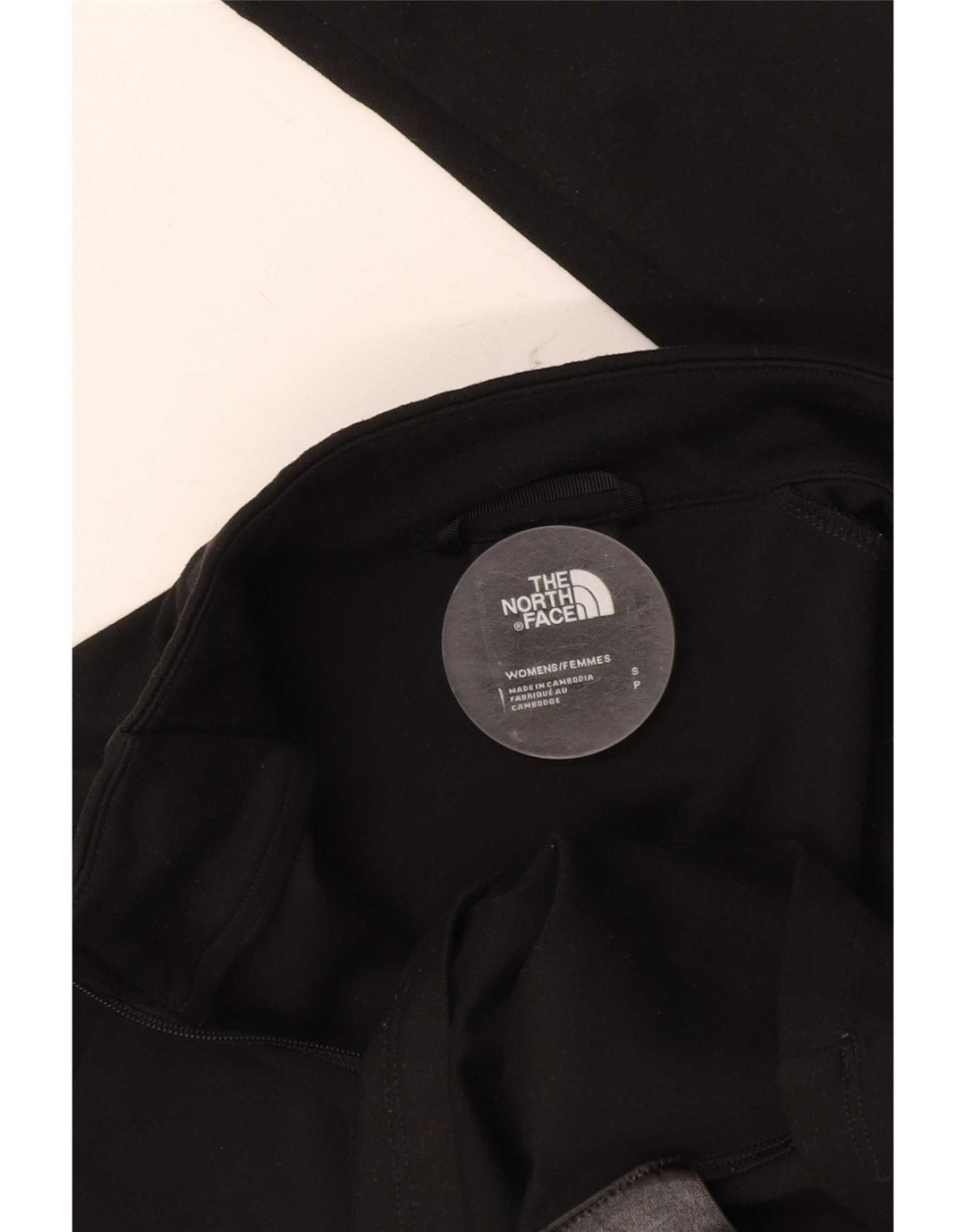 Top da tuta da donna con zip e collo The North Face UK 10 Small Nero