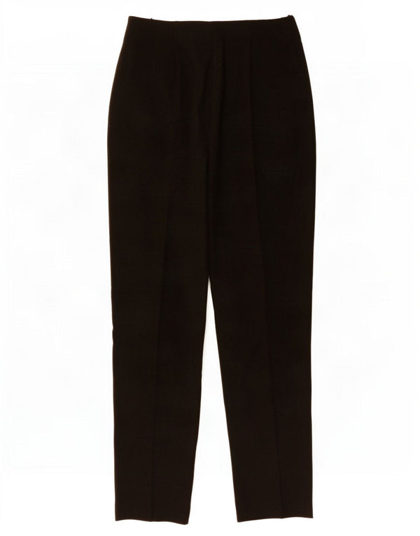 Pantaloni casual dritti da donna Marks & Spencer UK 8 Small W25 L29 Grigio