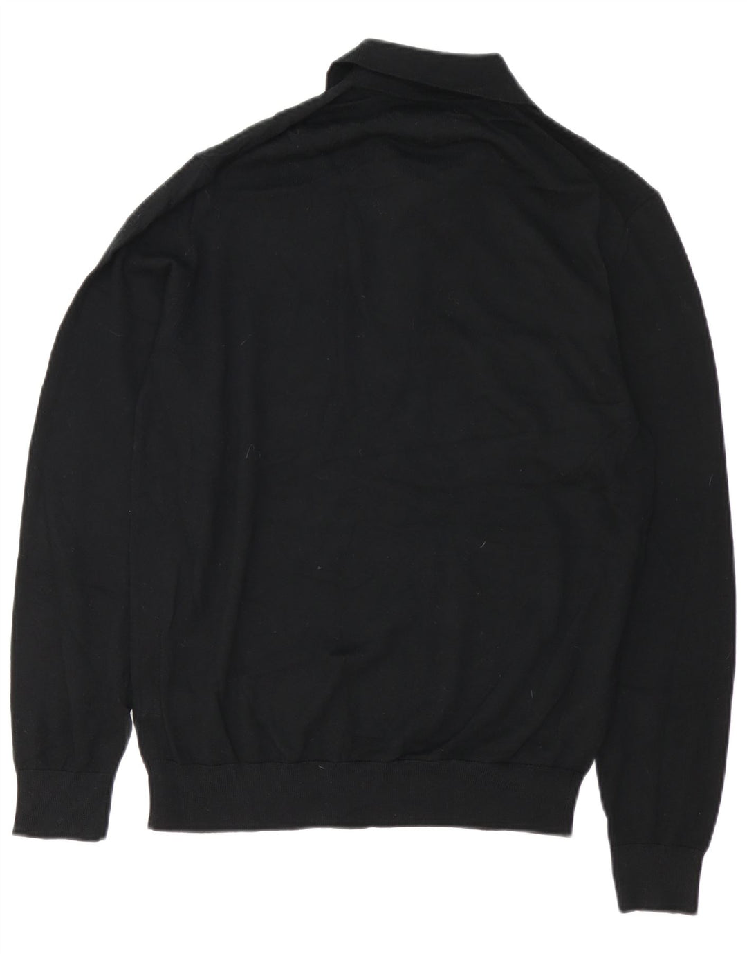 Maglione maglione con collo alto autografo da uomo Marks & Spencer nero medio