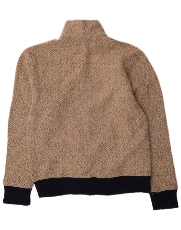 Giacca in pile da uomo Patagonia UK 36 Small Beige Chevron Poliestere