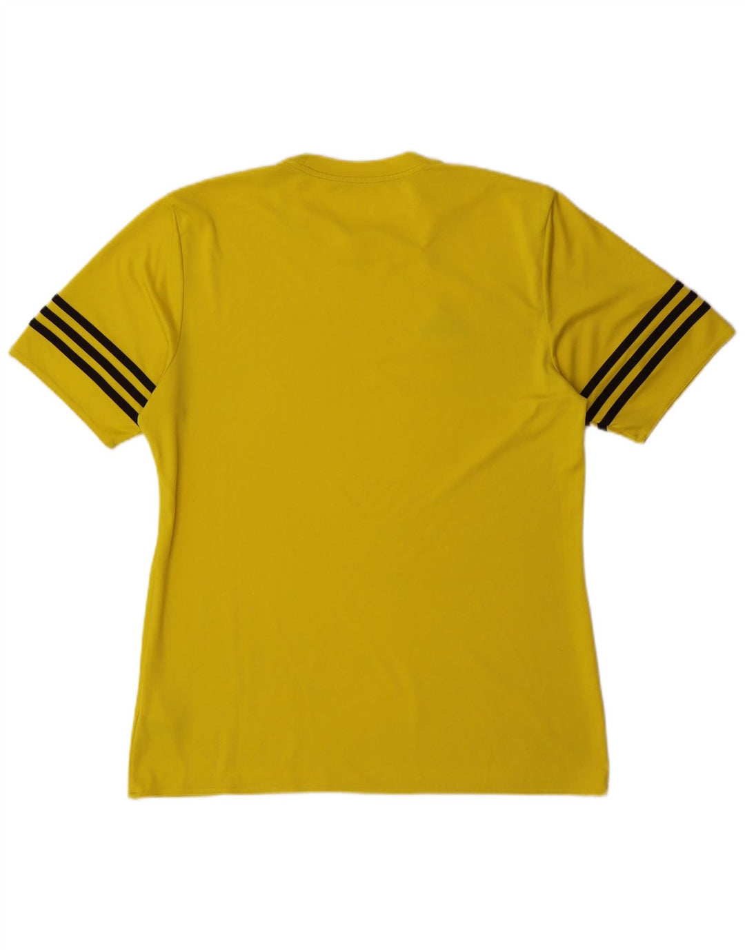T-shirt Adidas Climalite da uomo, grande, in poliestere giallo