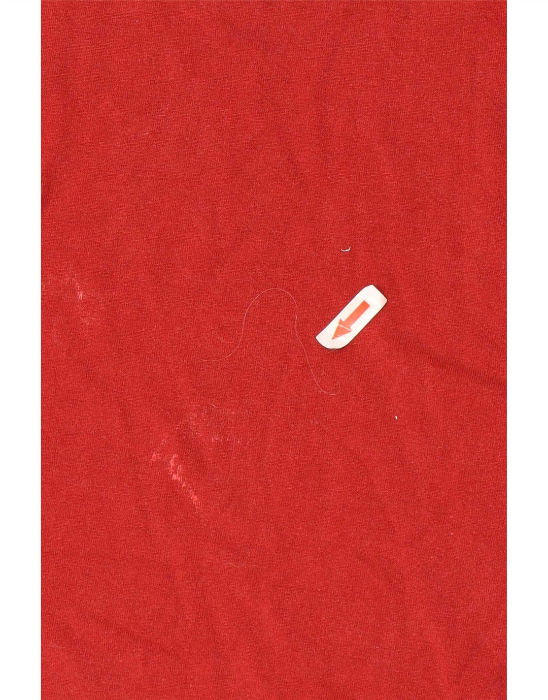 T-shirt da uomo Vans Top in cotone rosso medio