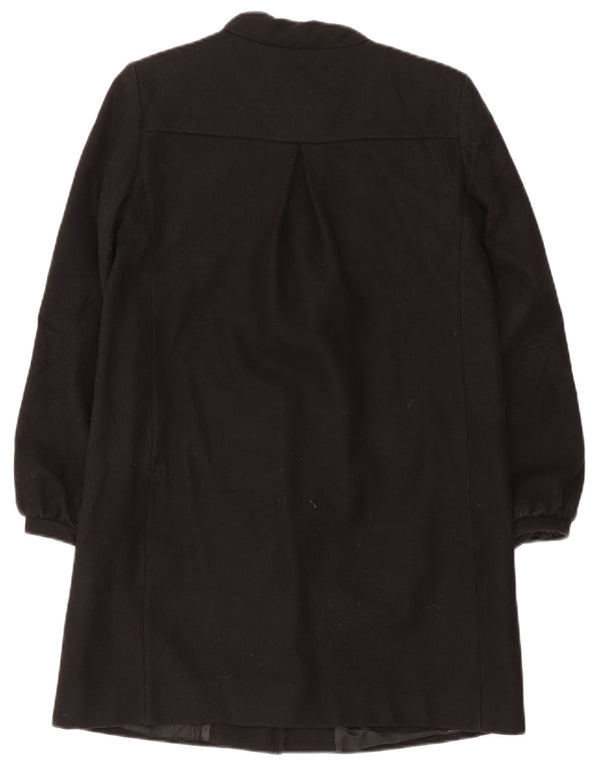 Cappotto oversize da donna French Connection UK 8 piccolo in lana vergine nera