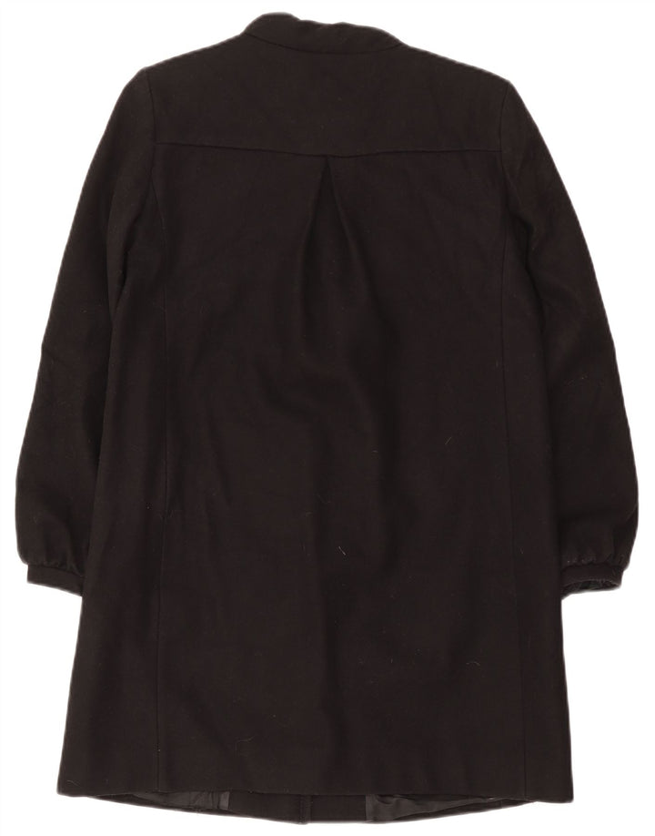 Cappotto oversize da donna French Connection UK 8 piccolo in lana vergine nera