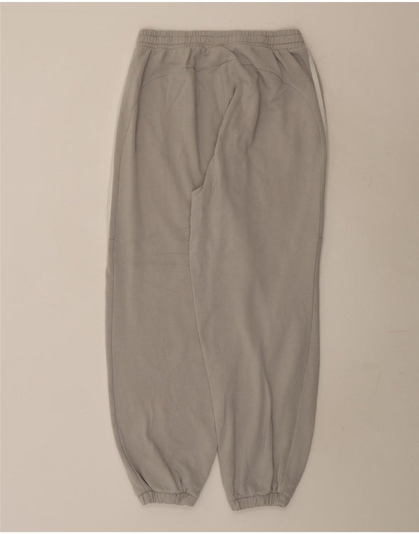 Pantaloni da tuta da donna Adidas Joggers UK 16/18 Large Grigio Cotone