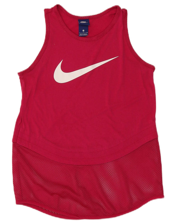 Canotta grafica Nike da donna UK 10 piccola rosa
