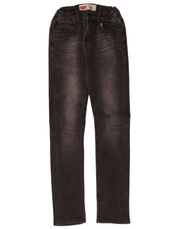 Levi's Ragazzi 510 Jeans Skinny 11-12 Anni W24 L29 Grigio