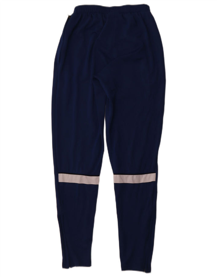 Pantaloni da tuta da uomo NIKE Dri Fit piccoli in poliestere blu