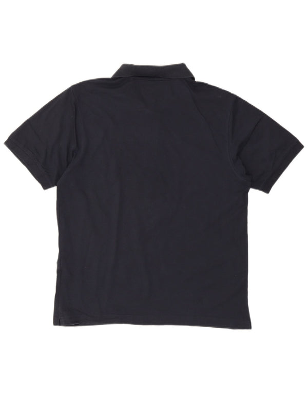 Polo da uomo CHAMPION in cotone blu navy medio