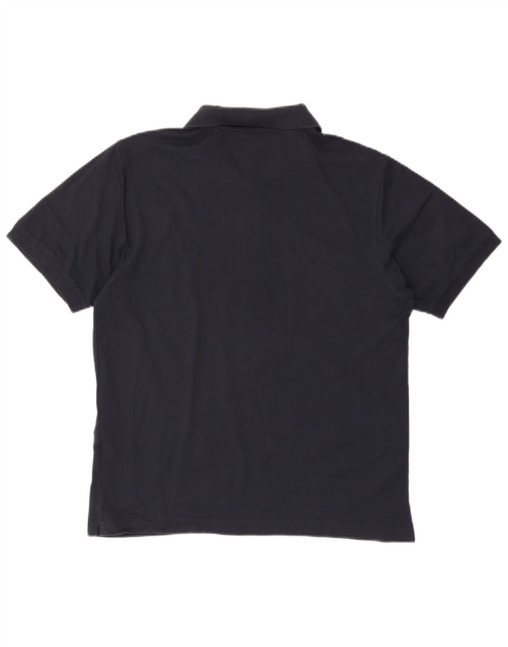 Polo da uomo CHAMPION in cotone blu navy medio