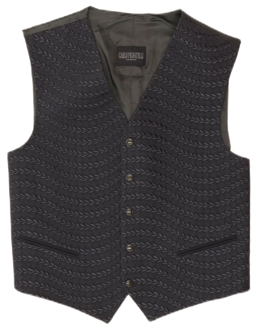 Carlo Pignatelli Set da uomo a 3 bottoni e 2 pezzi IT 52 XL acetato blu navy