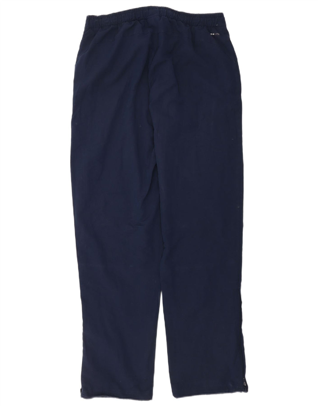 Pantaloni da tuta Adidas Climalite da uomo medi in poliestere blu navy